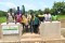 les eleves du CEG de Diaradougou sur leur forage institutionnel